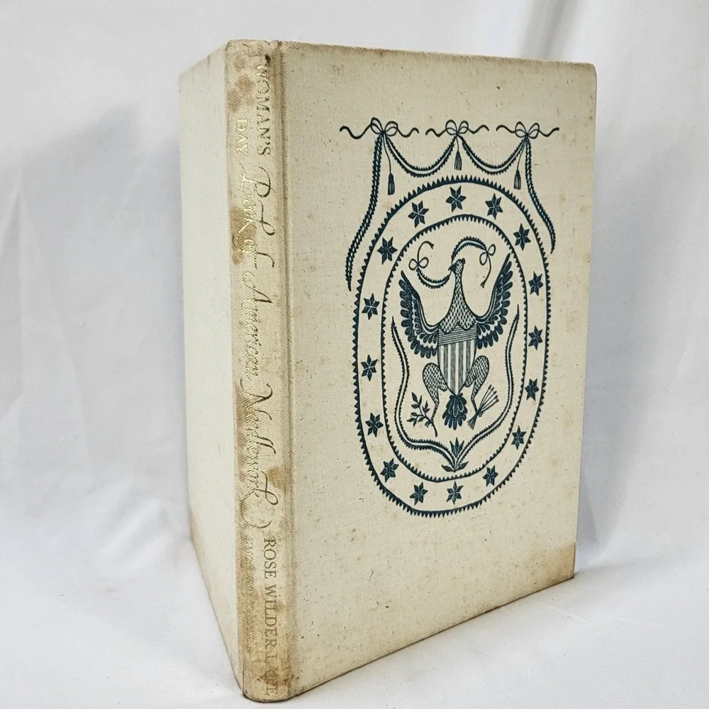 Woman's Day Book of American Needlework Rose Wilder Lane 1963 Hardcover Book
